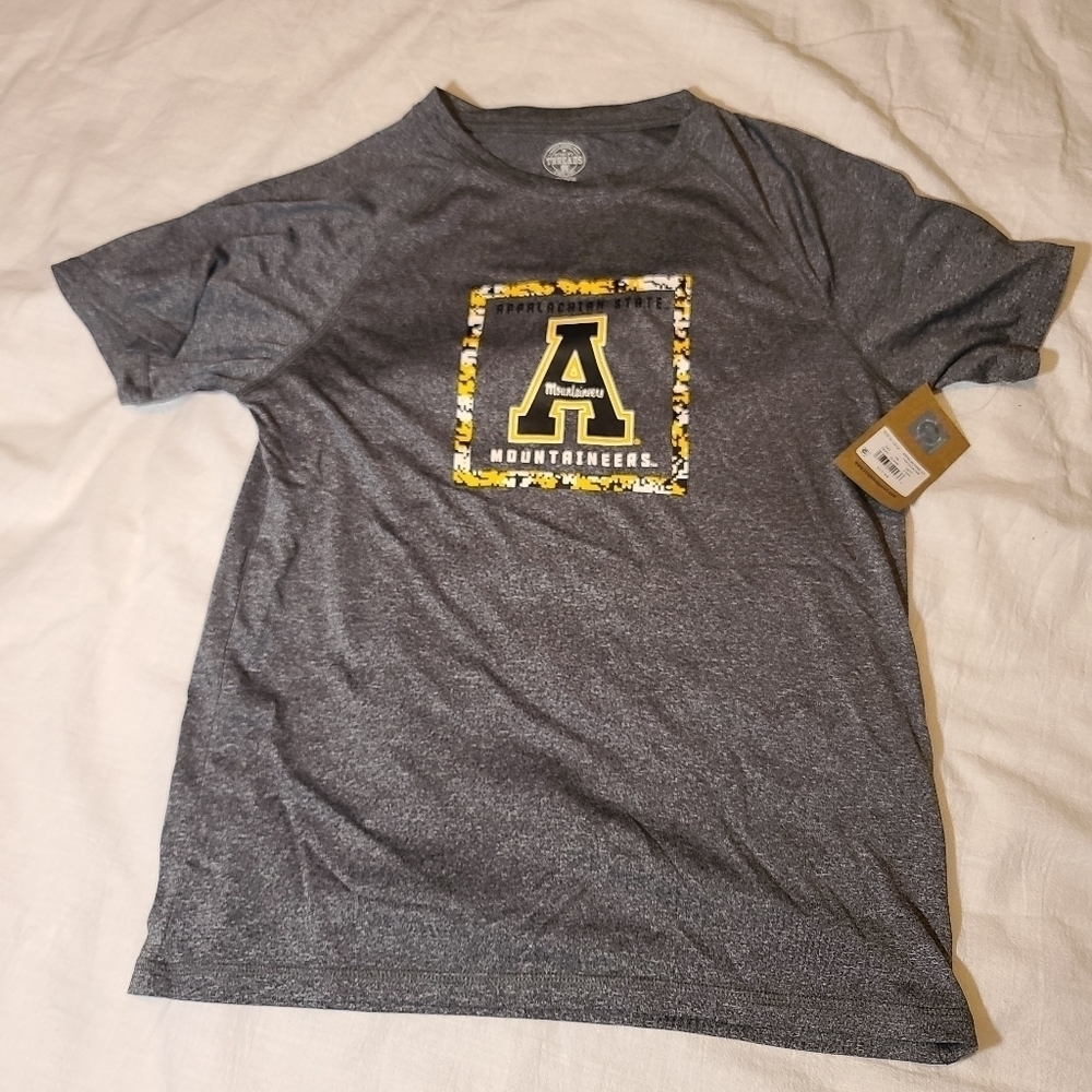 New Appalachian State Mountaineers T-shirt, Kid's small